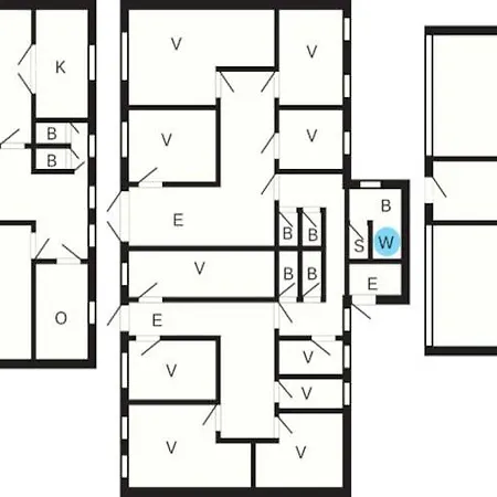 Hébergement de vacances 26 Person In Roslev-by Traum